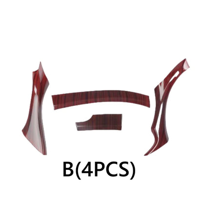 RHD Wood Grain Door Armrest Cover Trim for Acura TSX (2009–2014)