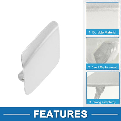 Front Left Washer Nozzle Cover for BMW 428i (2014-2016) Silver Tone