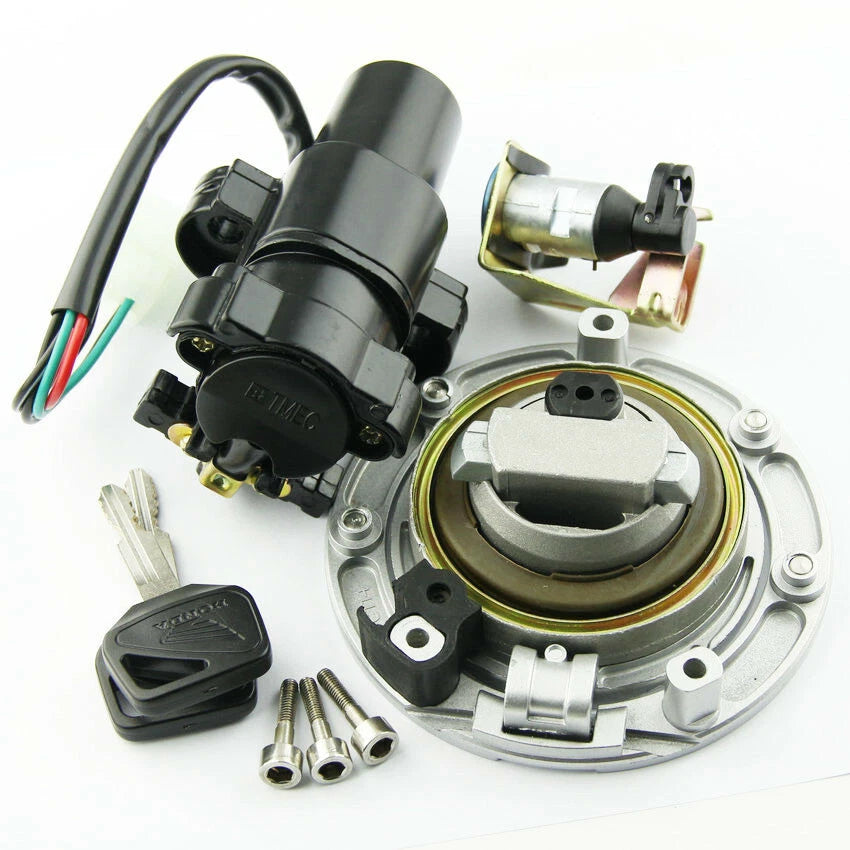 Ignition Key Switch Lock Set for Honda CBR900RR, VTR1000F, CBR1100XX (1992-2003)