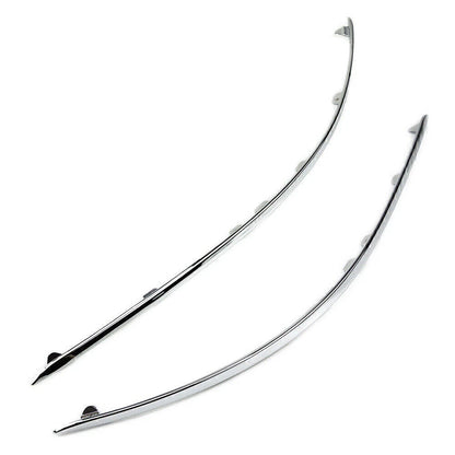Front Bumper Chrome Trim for Mercedes C Class W204 (2007-2010)