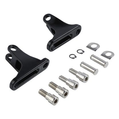 Rear Passenger Footpegs for Harley Touring Road Glide (1993-2025)