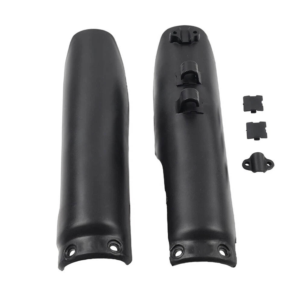 Black Front Fork Guard Covers for 90cc 110cc 125cc 140cc Pit Pro Trail Dirt Bike