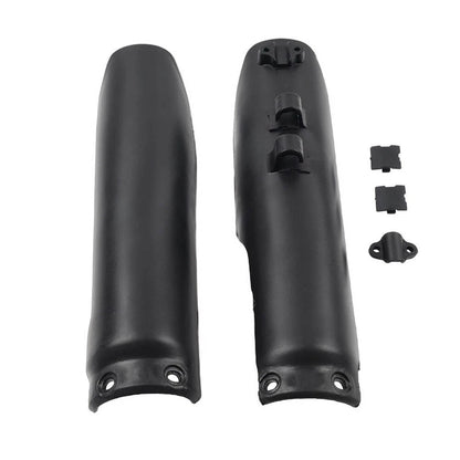 Black Front Fork Guard Covers for 90cc 110cc 125cc 140cc Pit Pro Trail Dirt Bike