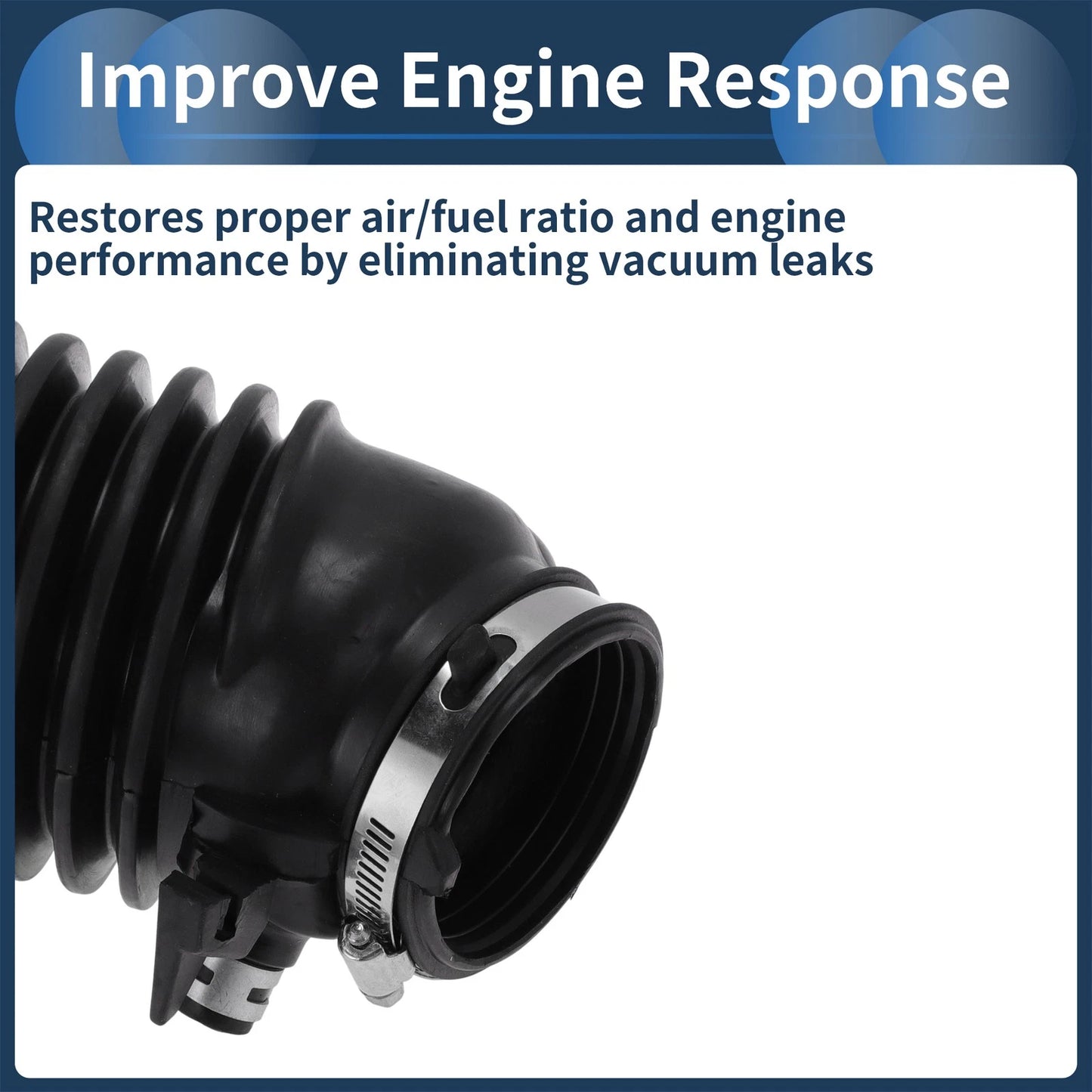 3.5L Engine Air Intake Hose for Honda/Acura RDX Rubber Clamp