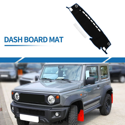 Dashboard Cover Mat for Toyota Highlander 2021-2024 Black Blue