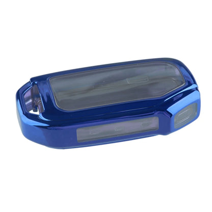 Blue TPU Remote Key Case Cover for Kia Seltos, Telluride, K3 (2020-2023)