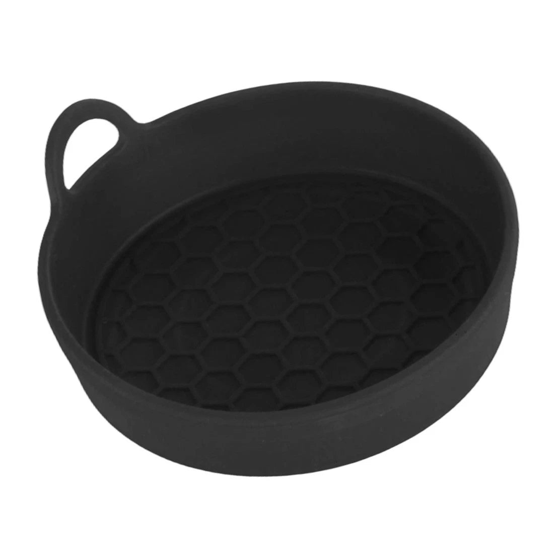Black Silicone Car Cup Holder Insert Anti-Slip Coaster Mat for Vehicle