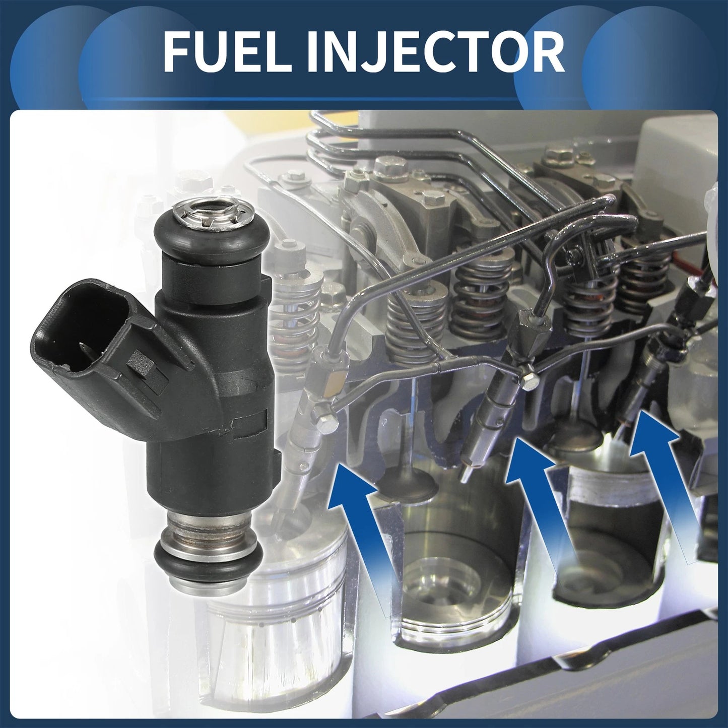 3.5L Fuel Injector for Chevrolet Impala 6 Pcs (2007-2010)
