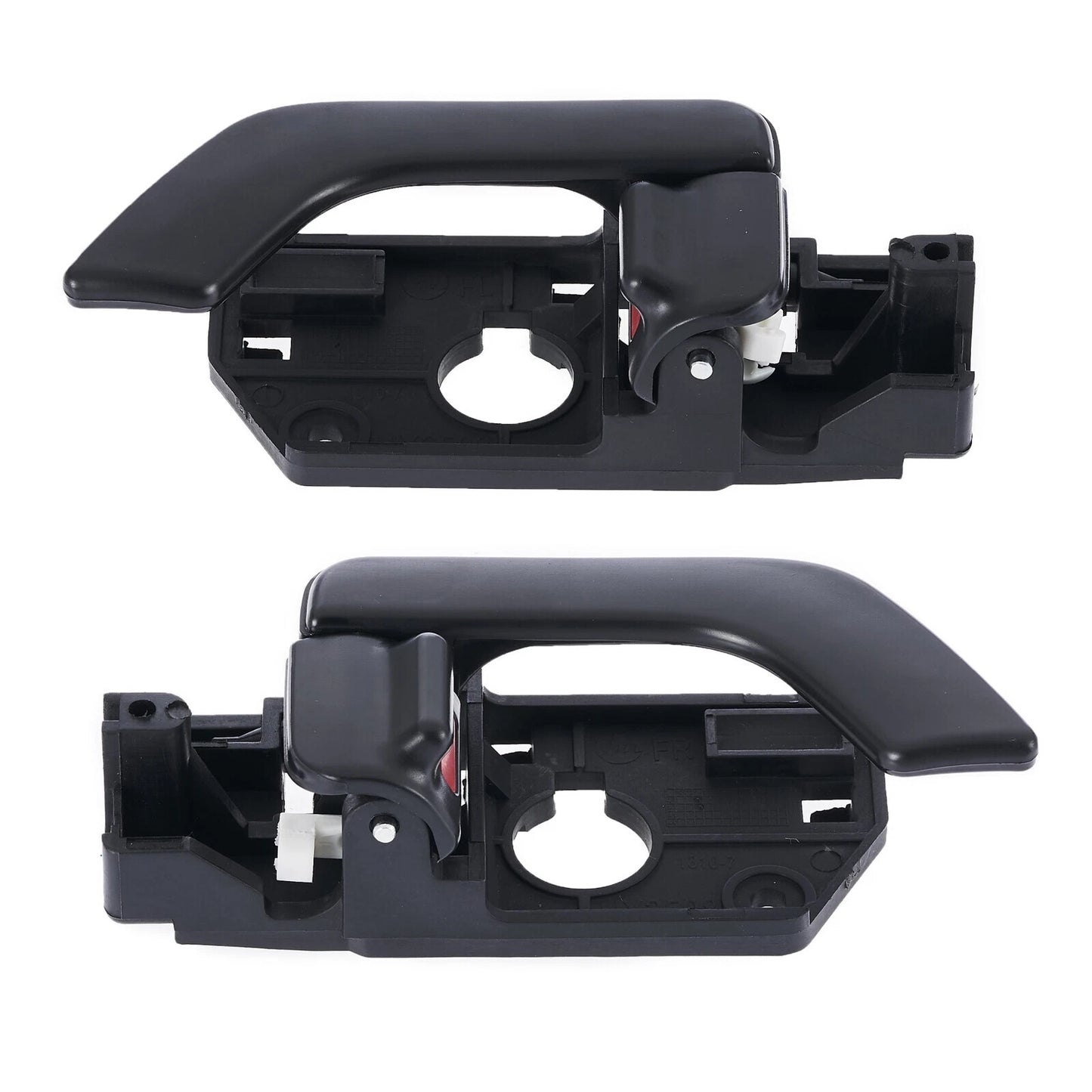 2 x Front Left & Right Inner Door Handles Black for Hyundai Tiburon (2003-2008)