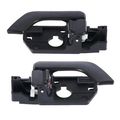 2 x Front Left & Right Inner Door Handles Black for Hyundai Tiburon (2003-2008)