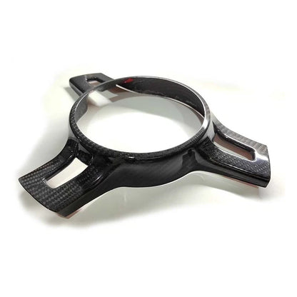 Real Carbon Fiber Steering Wheel Frame Cover Trim for Porsche 911 991.1 2012-16
