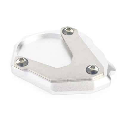 Kickstand Side Stand Enlarger Pad Silver for BMW R1200RT (2004-2017)