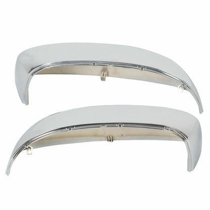 Chrome Mirror Cover Caps for 2007-2014 Silverado Tahoe Suburban Sierra Yukon