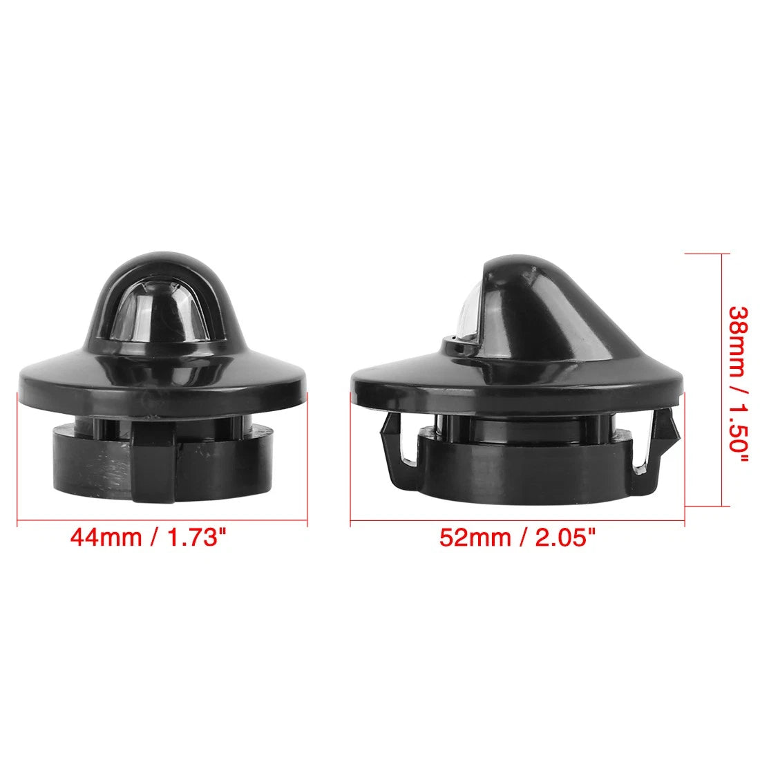 License Plate Light Tag Lamp Housing for Ford F-150 F-250 (2004-2023)