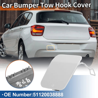 Rear Tow Hook Cover for BMW 1 Series F20 (2011-2019) - Pure White