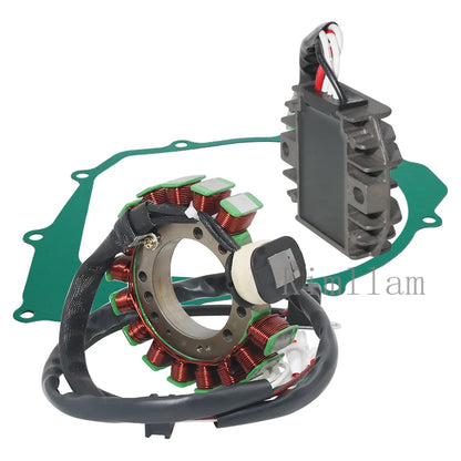 Stator Coil, Regulator Rectifier, Gasket for Yamaha YFM350X Warrior (1996-2001)
