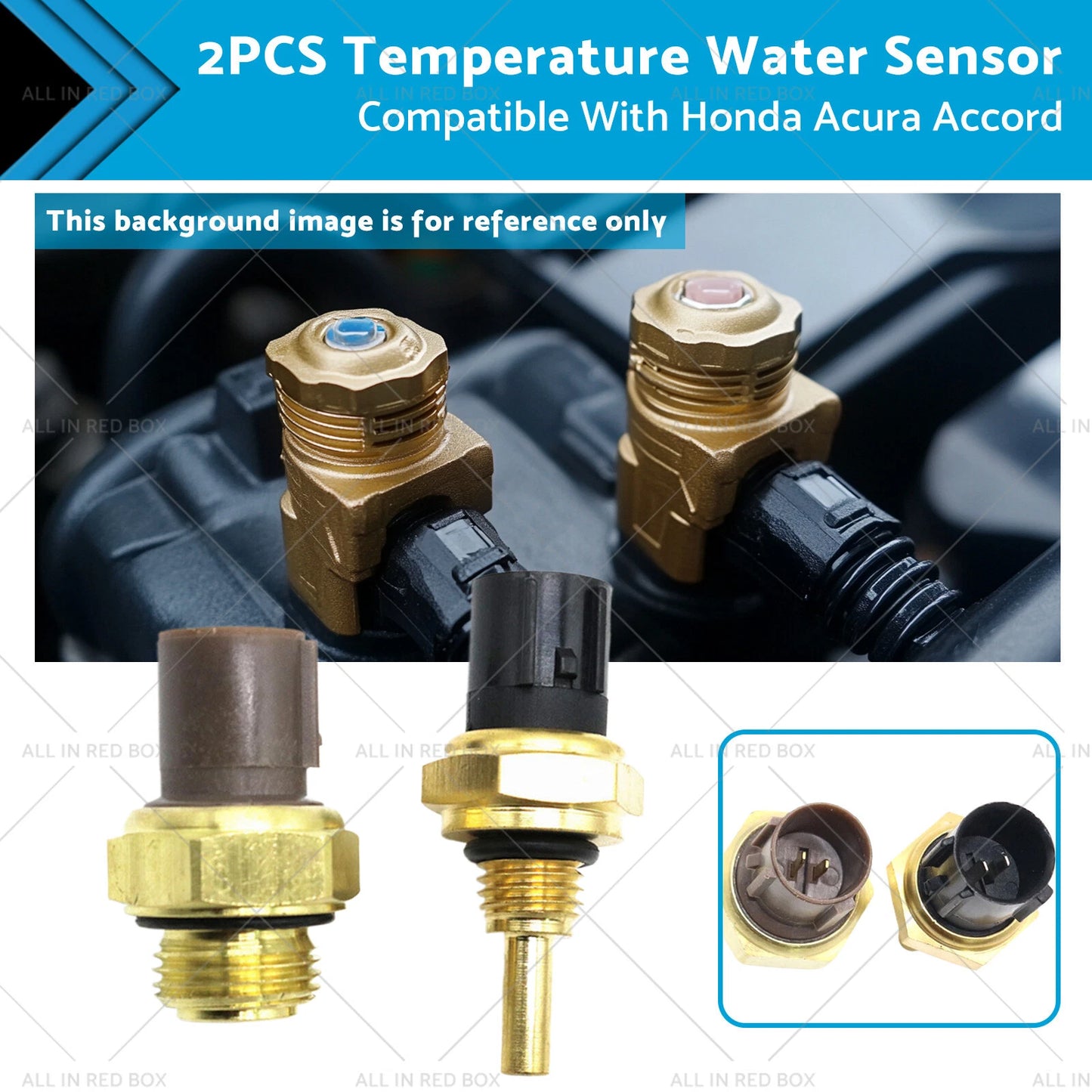 Cooling Fan Switch Temperature Sensor for Honda Acura Accord (2003-2007)