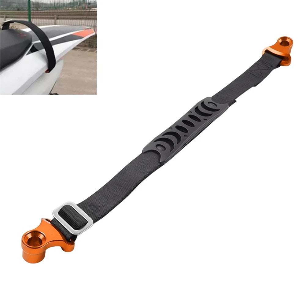 Orange Rear Seat Rescue Pull Strap Sling Belt for Honda & Suzuki Dirt Bike