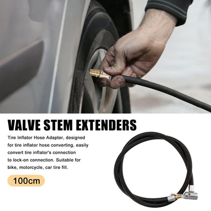 100cm 39" Tire Valve Stem Extension Hose for Motorcycle Car