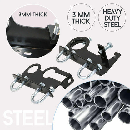 Hi Lift Jack & Shovel Holder for 4x4 Offroad Roof Rack