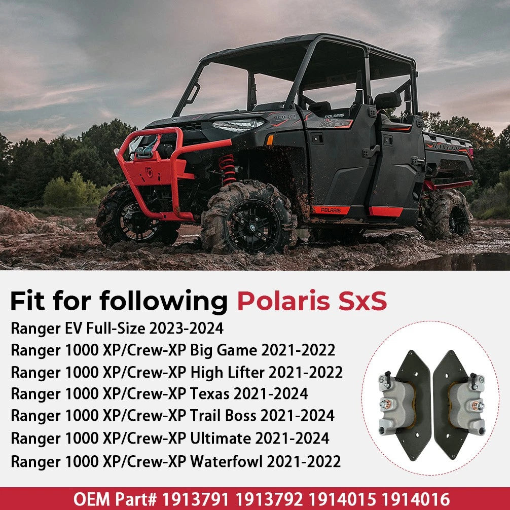 Front Brake Calipers for Polaris Ranger Crew XP 1000 (2021–2024)