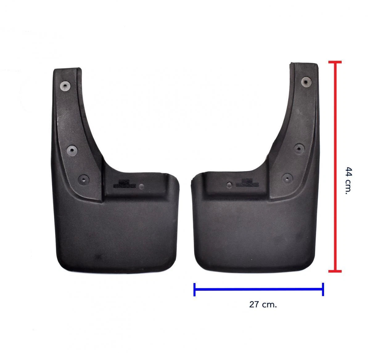 Rear Mud Flap Rubber Splash Guard Fits Toyota Hilux Revo SR5 MK8 2WD 2015-19 D05