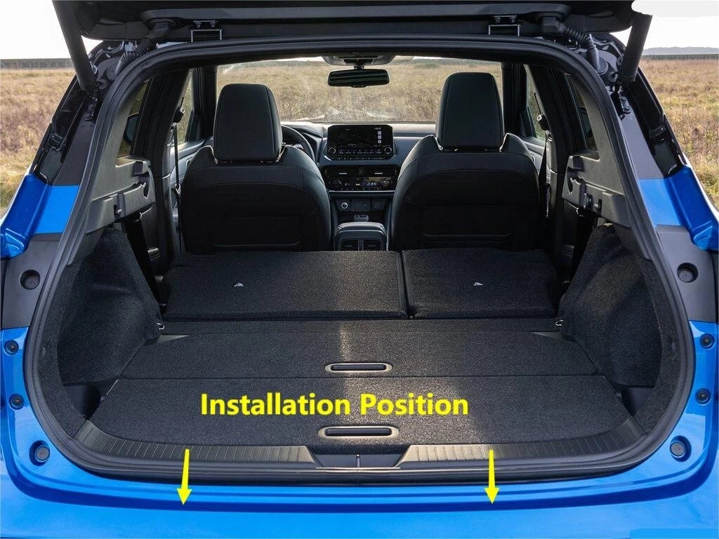 Steel Rear Guard Bumper Cover Trim for Nissan Rogue Sport Qashqai (2022-2023)
