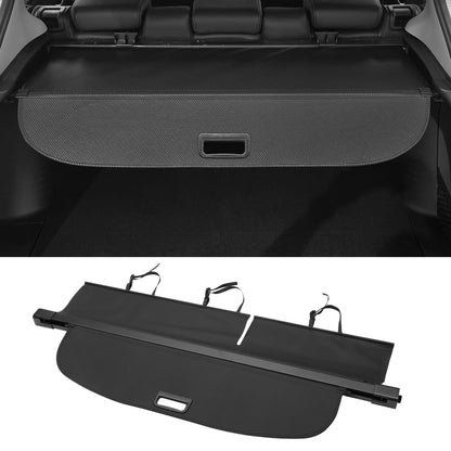 Retractable Cargo Cover for Jeep Cherokee (2014-2023) Gloss Black