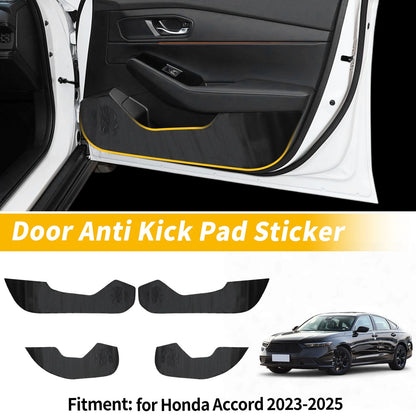 Car Door Anti Kick Pad Sticker Scratch Protector for Honda Accord (2023-2025)