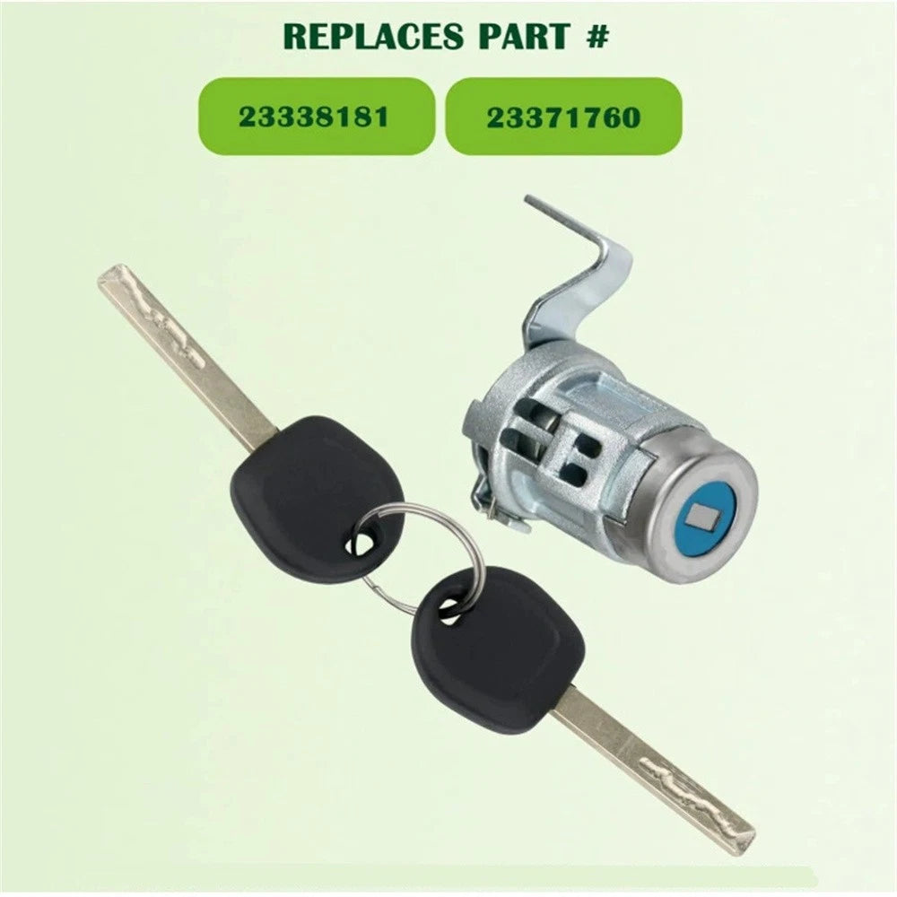 Rear Tailgate Door Lock with Keys for Chevy Silverado/GMC Sierra (2014-2019)