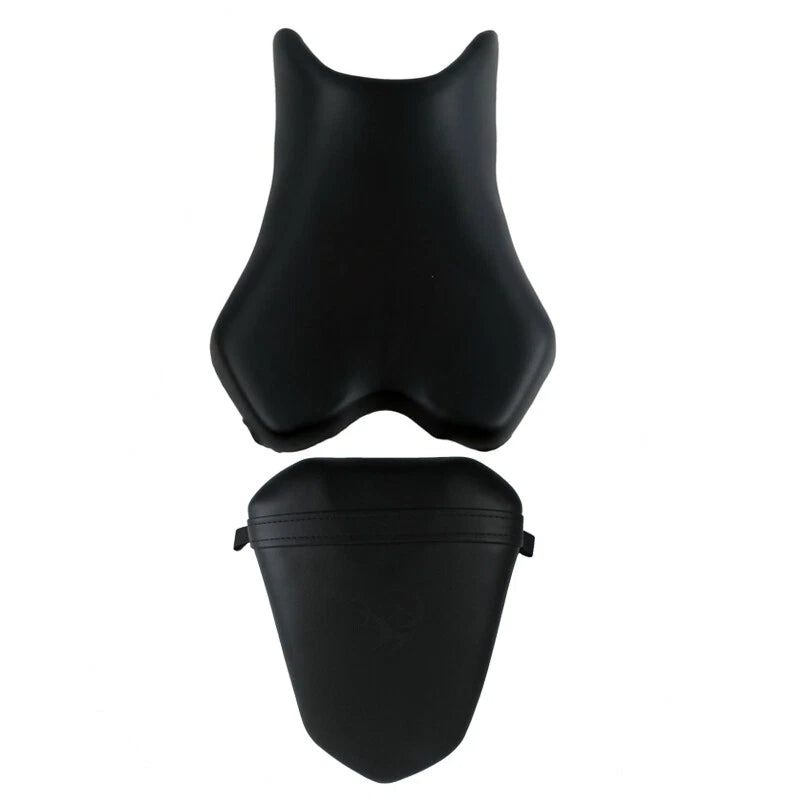 Black Driver & Passenger Seat for Yamaha YZF-R1 (2007-2008)