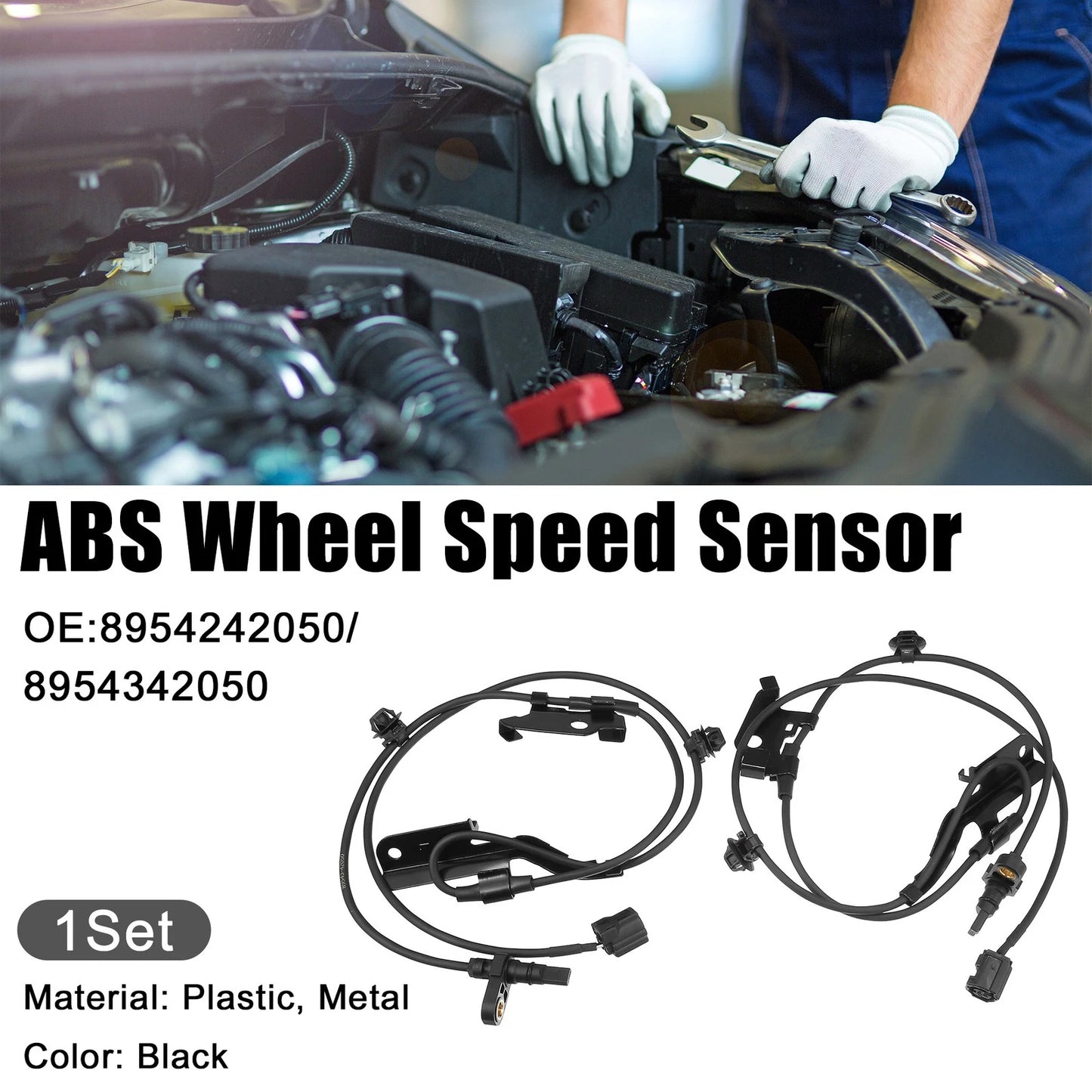 Front Left Right ABS Wheel Speed Sensors for Toyota RAV