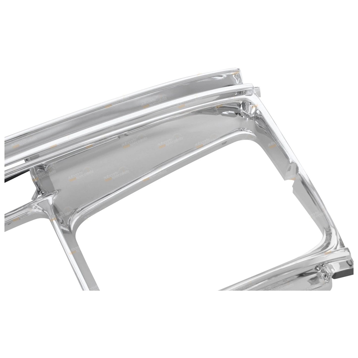 Chrome Headlight Surrounds 2 x LH+RH for Toyota Landcruiser (1990–1994)