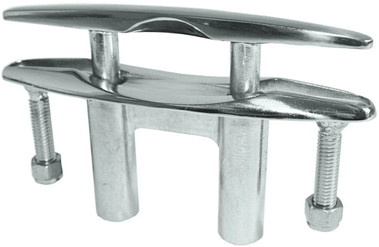 Cleat Pull-up Flush 316 Stainless 215mm for Marine Applications