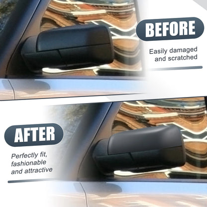 Gray Rearview Mirror Cover Cap for Land Rover Range Rover Sport Discovery