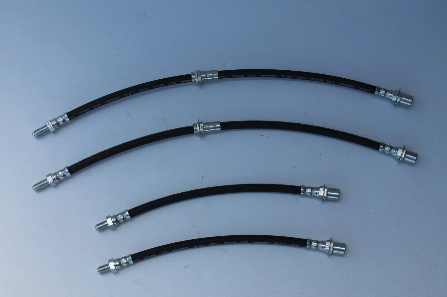 Brake Hose Set (4) for Toyota Corolla KE38, KE55, KE70 (Not KE50)