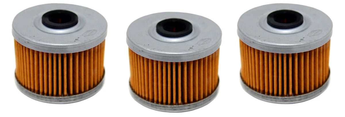 3 x Oil Filters for Honda Foreman 450 4x4 (1998–2004)