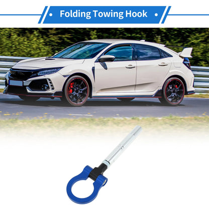 Trailer Ring Eye Towing Hook Folding Screw-on Tow Hook for Toyota Avanza