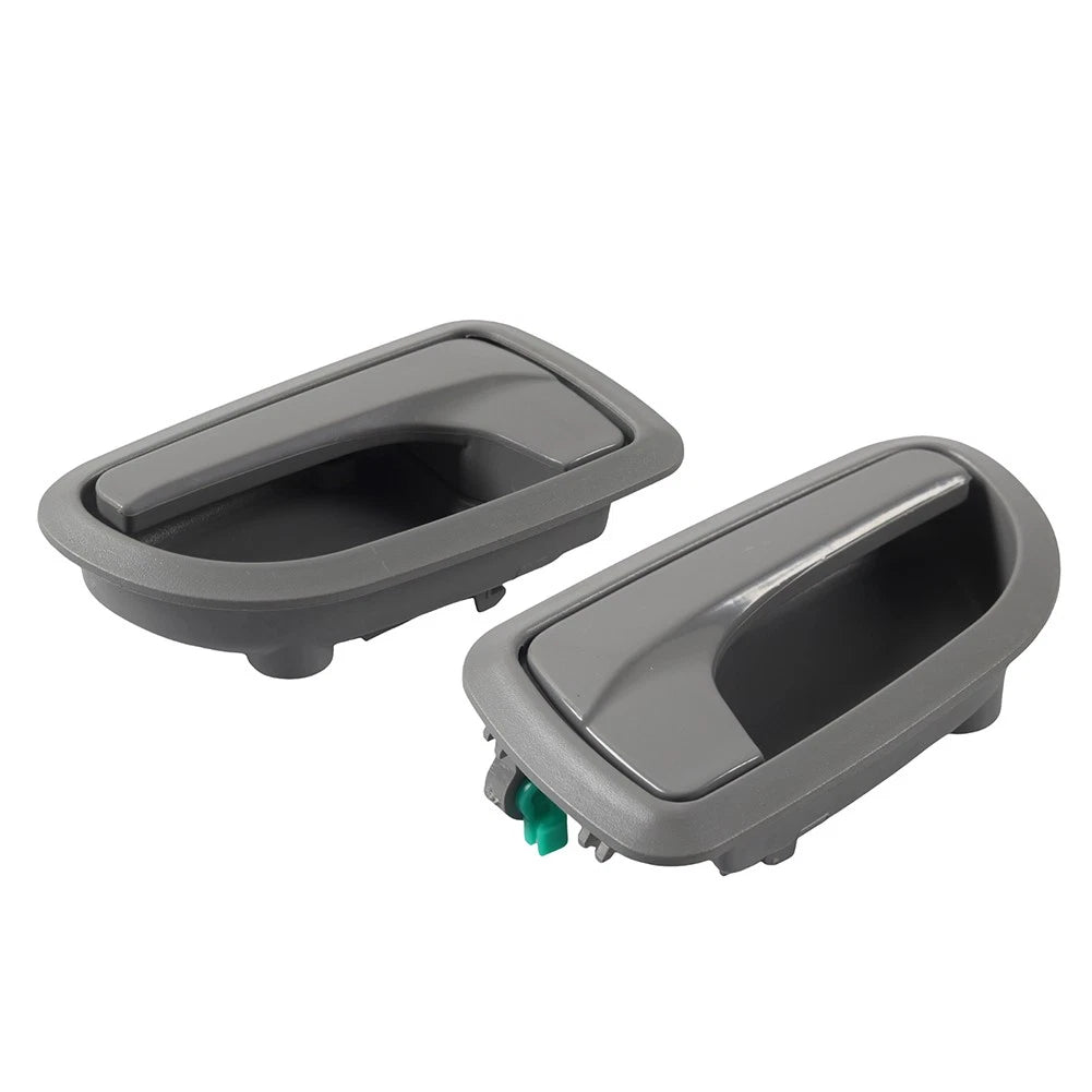 Gray Inside Door Handle Pair for Kia Picanto Morning (2008-2010)
