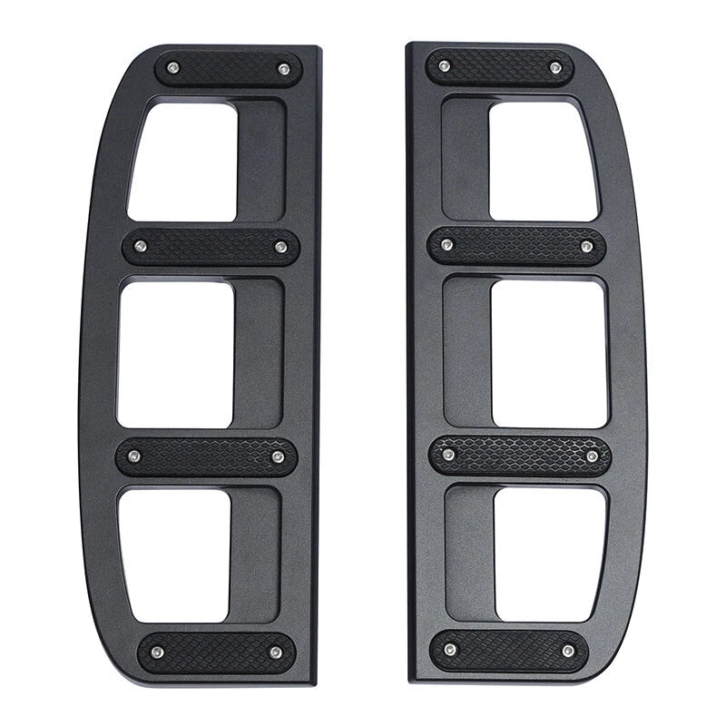 Matte Black Rider Driver Footboard for Harley Fat Boy Heritage Classic (18-24)