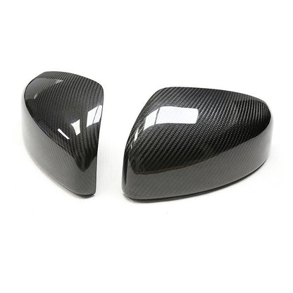Real Carbon Fiber Exterior Wing Mirror Cover Caps For 2009-2019 NISSAN 370Z Z34