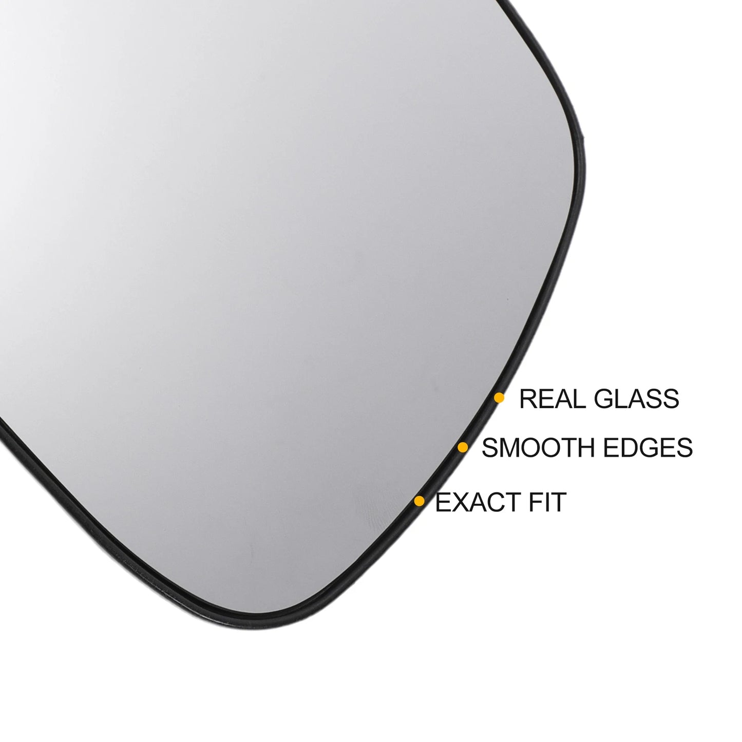 Right Side Heated White Mirror Glass for JEEP GRAND CHEROKEE (2005-2009)