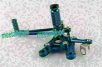 CNC Aluminum Adjustable Racing Footpegs Rearset for Honda CBR919RR (1996-1999)