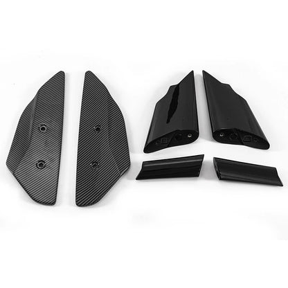 Carbon Fiber Look Rear Trunk Lid High Wing Spoiler for 2020-2024 Corvette C8