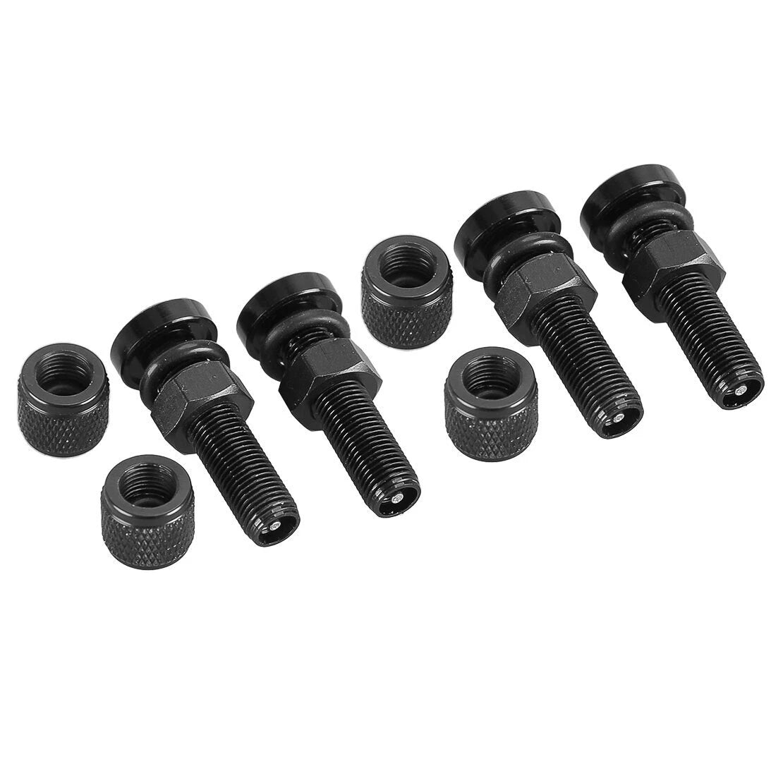 4Pcs Tubeless Wheel Tire Valve Stem Caps for Motorcycle Scooter Bike