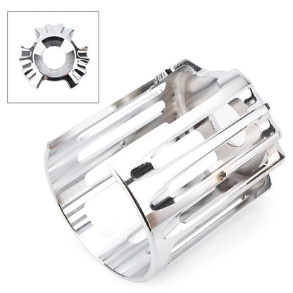 Chrome Edge Oil Filter Cover Trim for Harley Touring Road King Glide (2009-2023)