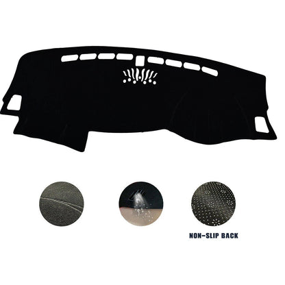 Non-Slip Dash Mat for Kia Sportage (2015-2021) SUV Dashboard Cover Black