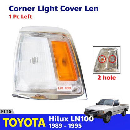 Corner Lights Lamp Cover Lens LH Fits Toyota Hilux LN100 Pickup UTE 1989-95 D06