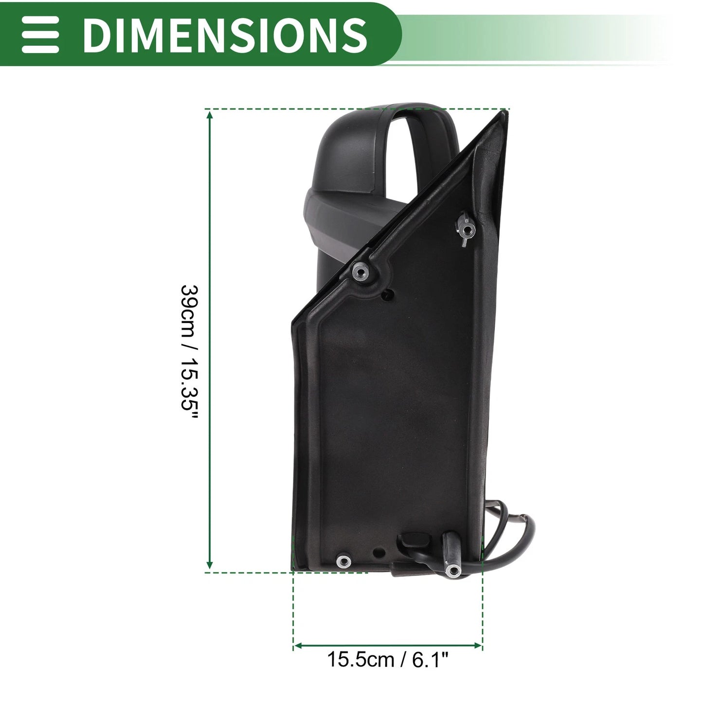 Right Side Door Mirror for Citroen Jumper Relay (2006-2023)