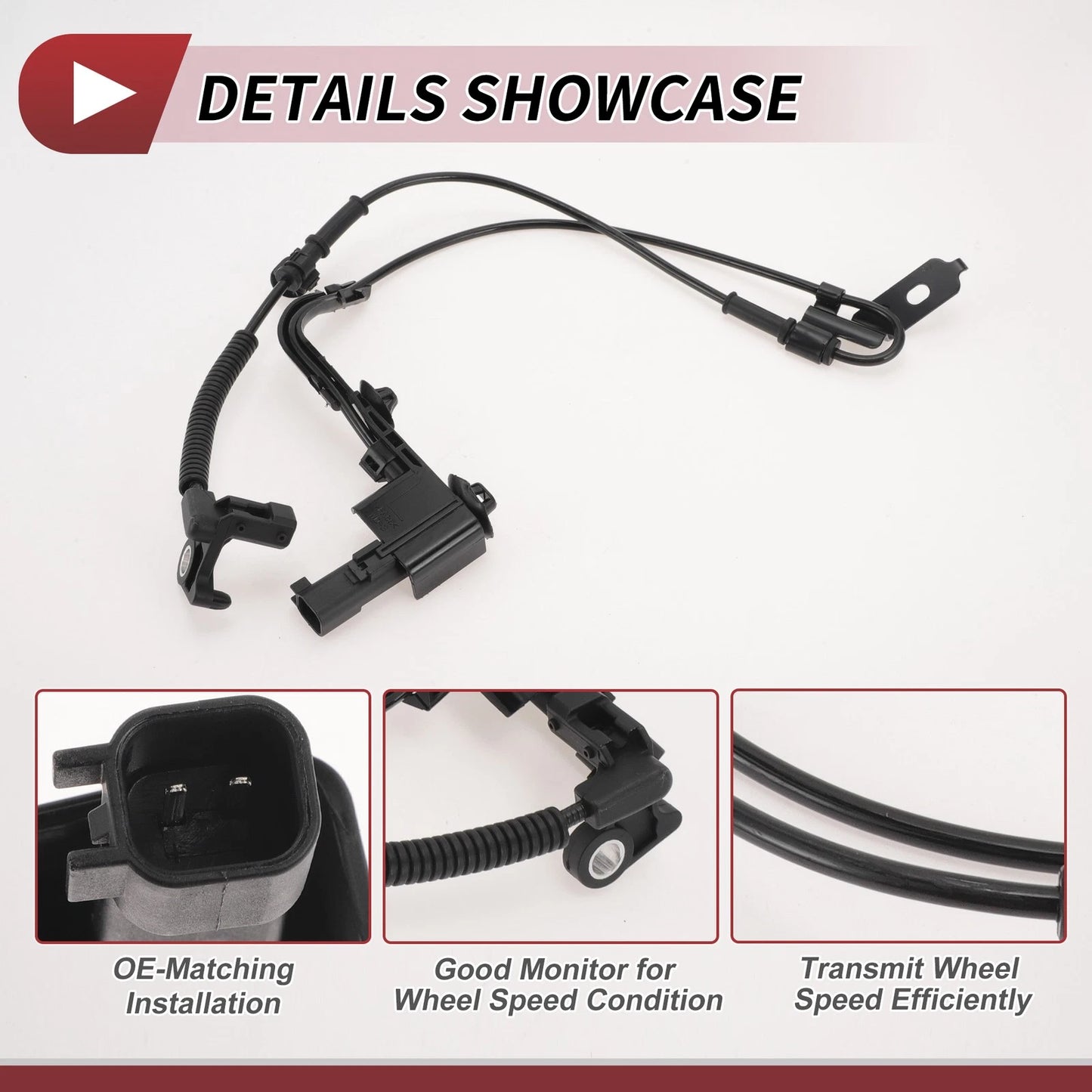 ABS Wheel Speed Sensor for Ford Fusion (2010-2012) Front Left